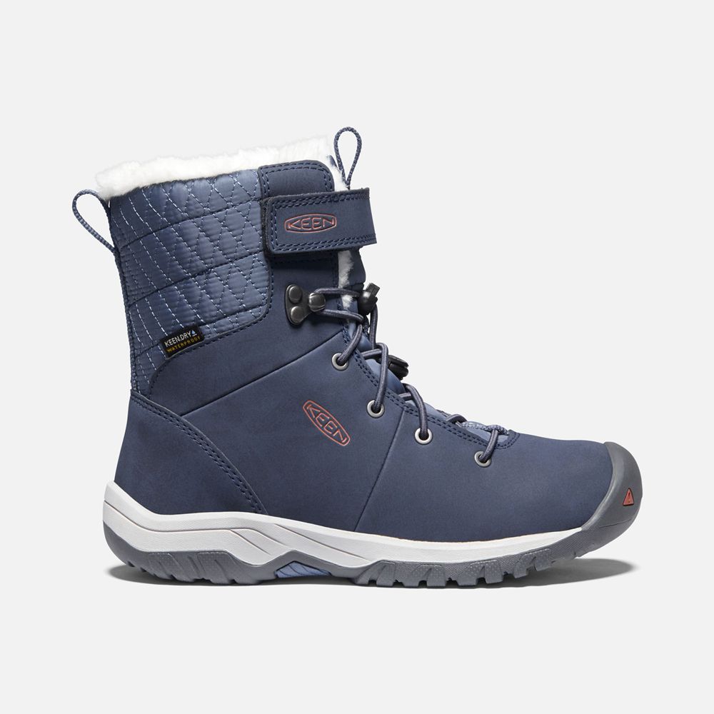 Bottes Hiver Keen Enfant Bleu | Hoodoo Iii Waterproof | BQXGZ-3026